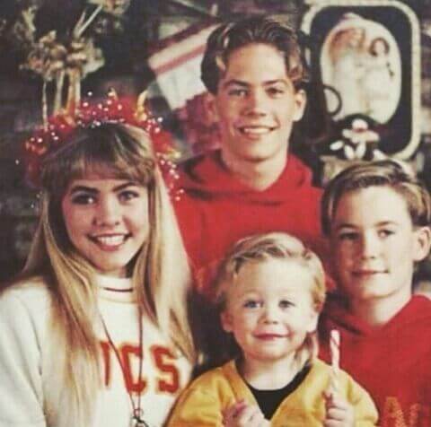 paul walkers siblings