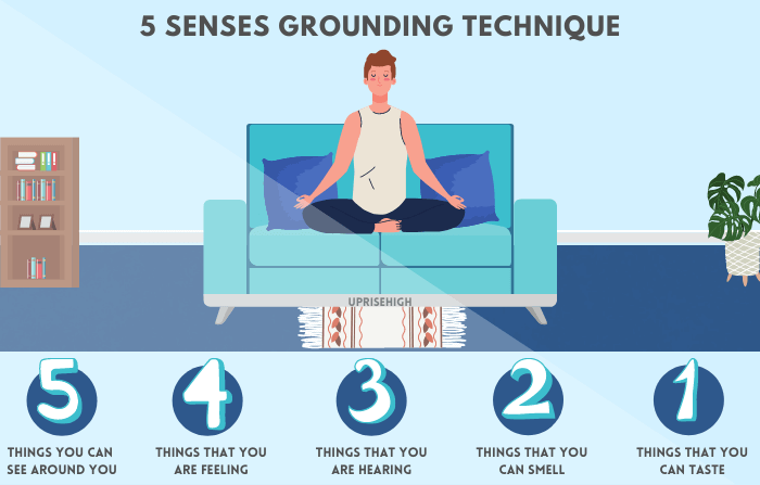 5-4-3-2-1 Grounding Technique