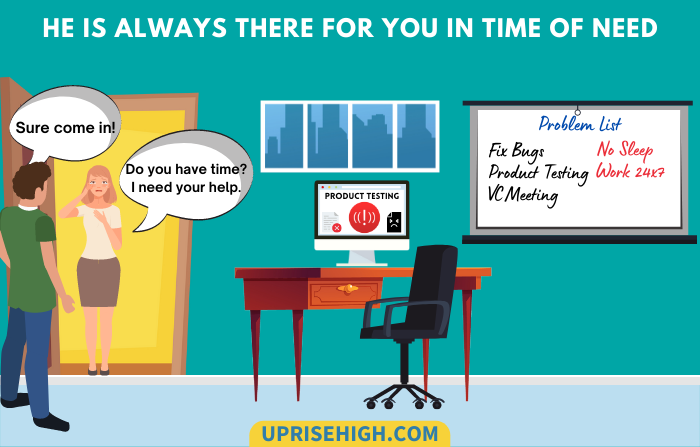 When A Busy Man Gives You Time