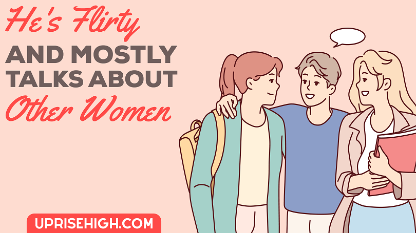 If your guy is flirty, he may be losing interest in you.