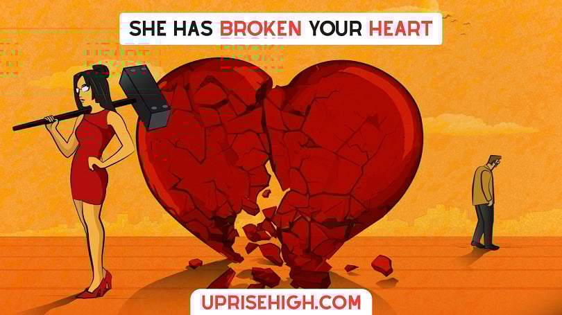 10 Reasons You Can't Stop Thinking About Her (+Quick Fixes) 3 You can't stop thinking about her because she has broken your heart.
