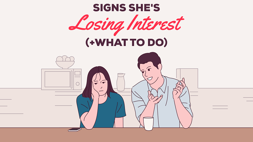 signs she's losing interest in you