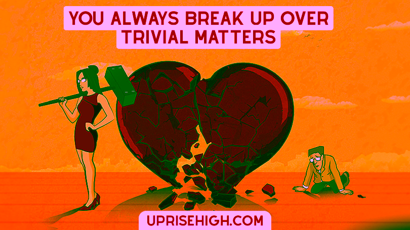 A girl who has broken a guy's heart.