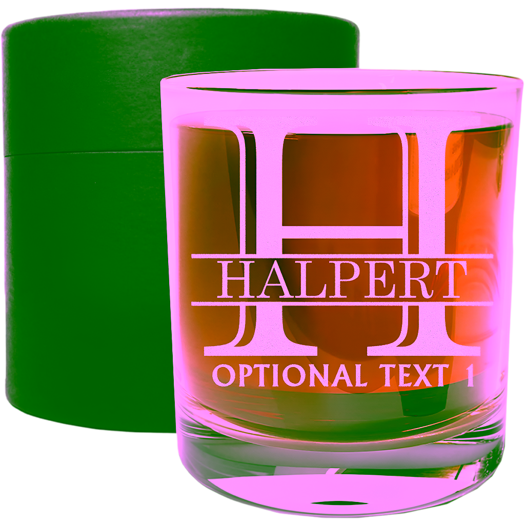 Personalized Whiskey Glass