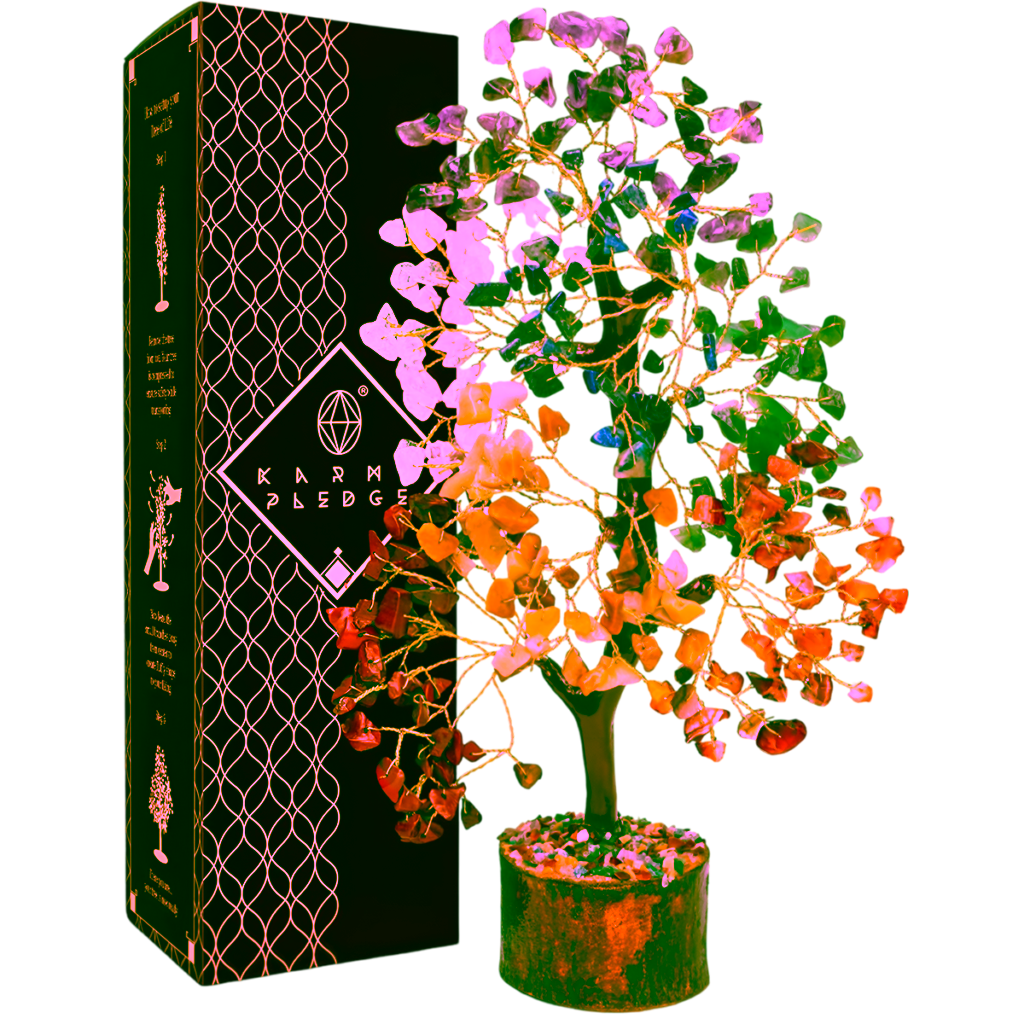 decorative crystal tree