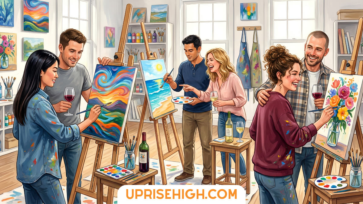 Paint & Sip Couple Date Night